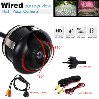 Large 360-degree Baoma Plug-in One Vehicle camera - 225-big-360-bmw-plug-in-av-line-ccd