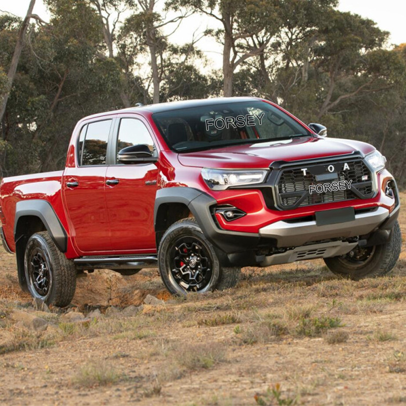 Suitable for Hilux Revo Rocco 2016-2020 upgrade to Hilux body kit GR Sport 2023