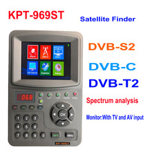 KPT-969 DVB-S2/C/T2 COMBO Satellite Finder Meter 寻星仪