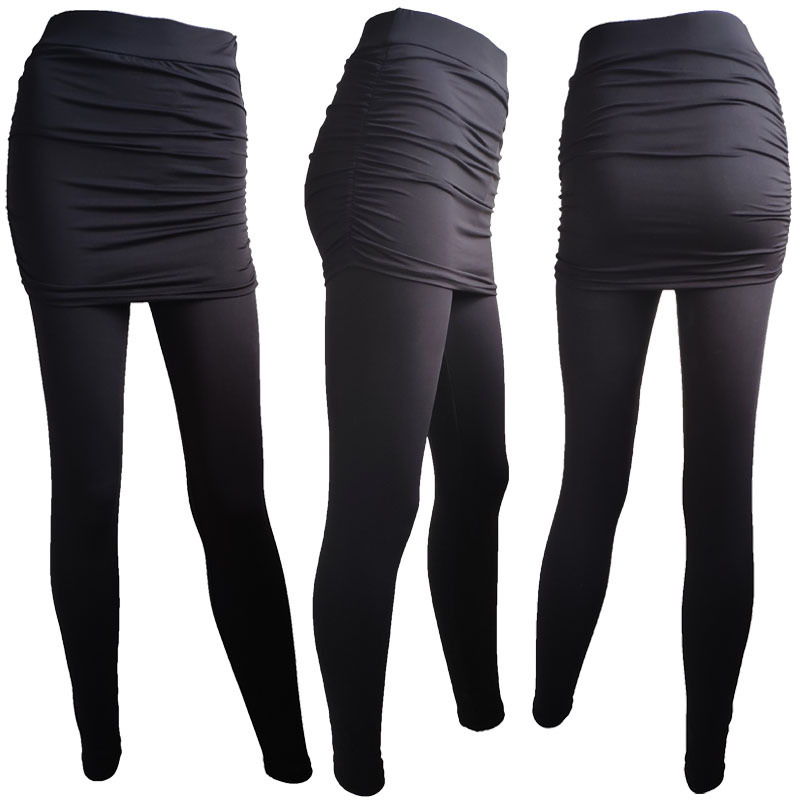 sports leggings with shorts
