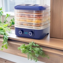 跨境美规/英规/欧规小型干果机家用全自动水果肉类蔬菜食物烘干机