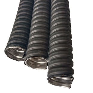 Fluton Galvanized PE Plastic-coated Hose Low Smoke Halogen-free Plastic-coated Stainless Steel Metal Sheath Specification