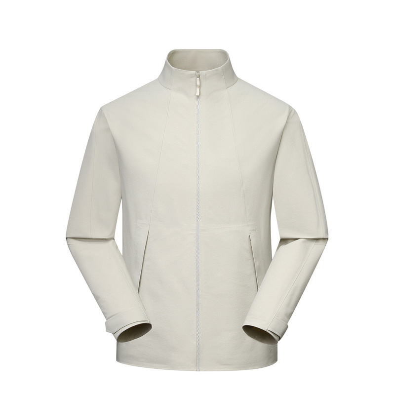 Chen Weiting's Same Style Dijia Spring and Autumn Men's Softshell Outdoor Sports Windproof Waterproof Jacket with Stand Collar