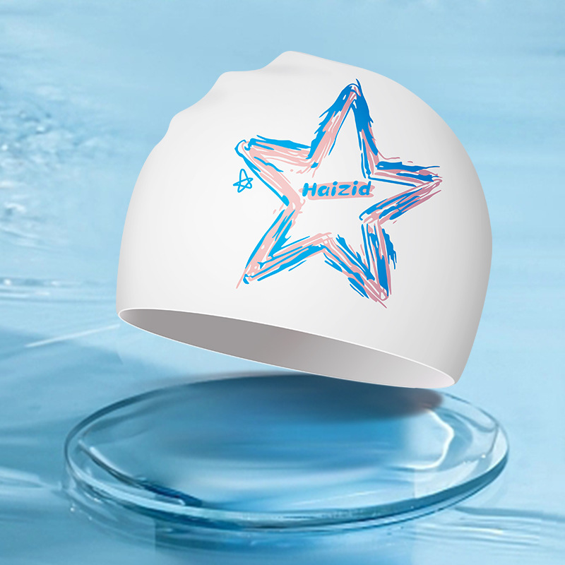 Sombrero de natación de silicona para adultos unisex aumenta la protección solar no estrangula la cabeza profesional de entrenamiento impermeable sombrero de natación fábrica al por mayor