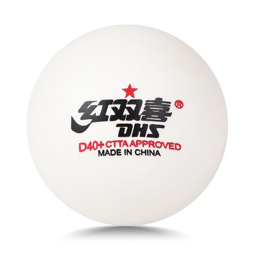 Double Happiness table tennis one star two star three star competition training indoor children's game top 40+ white table tennis balls