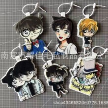 名侦探柯南不织布挂件动漫钥匙扣怪盗基德新一小兰灰原哀书包挂饰