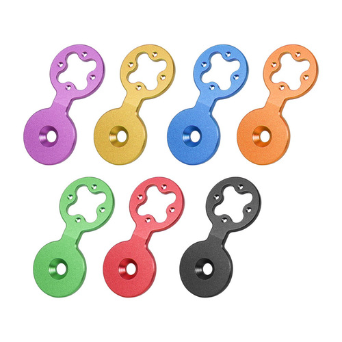 Mountain bike road bike aluminum alloy sun cover gasket code meter bracket negative angle universal suitable for Garmin
