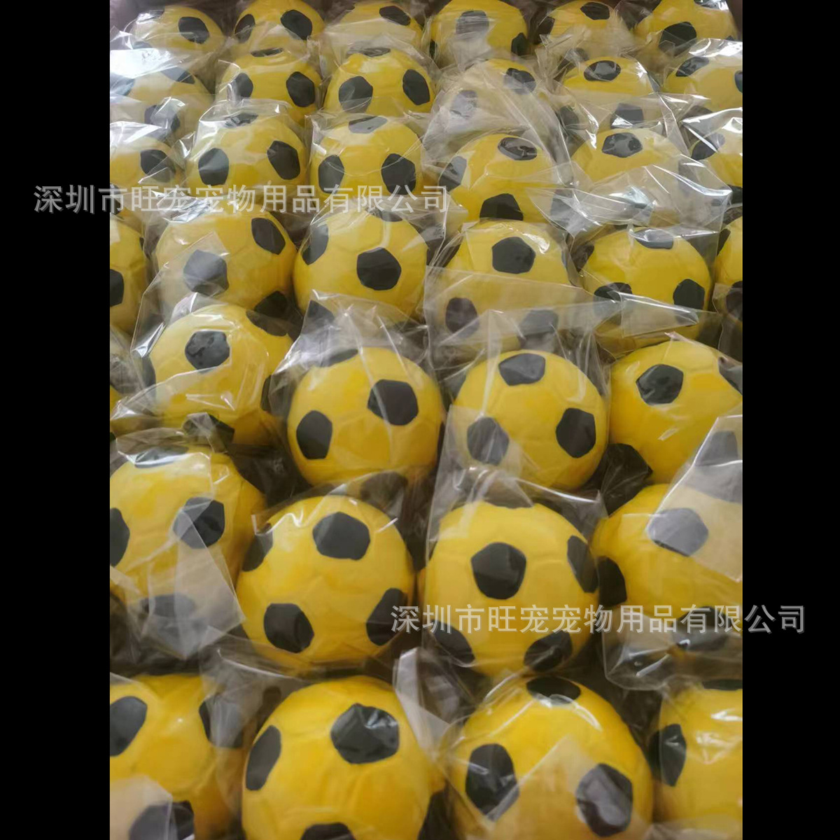 Juguetes de látex de algodón de alto elástico relleno de rugby fútbol sonido mascota perro al por mayor dibujos animados perros grandes