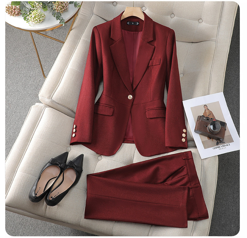 Tailleur donna casual professionale completo pantalone elegante_voghion.com