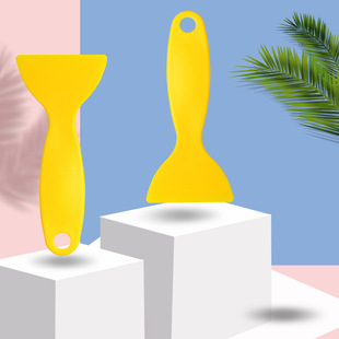 Plastic scraper sausage powder cold skin cake cream scraper steamed bread noodle cutter oil scraper kitchen baking tool scraper