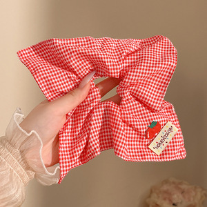 Anillo de cabello perezoso coreano cuerda de cabeza intestino grande niñas de alto nivel de la sensación de cabello de alta elasticidad correa de cabello de cabello super grande