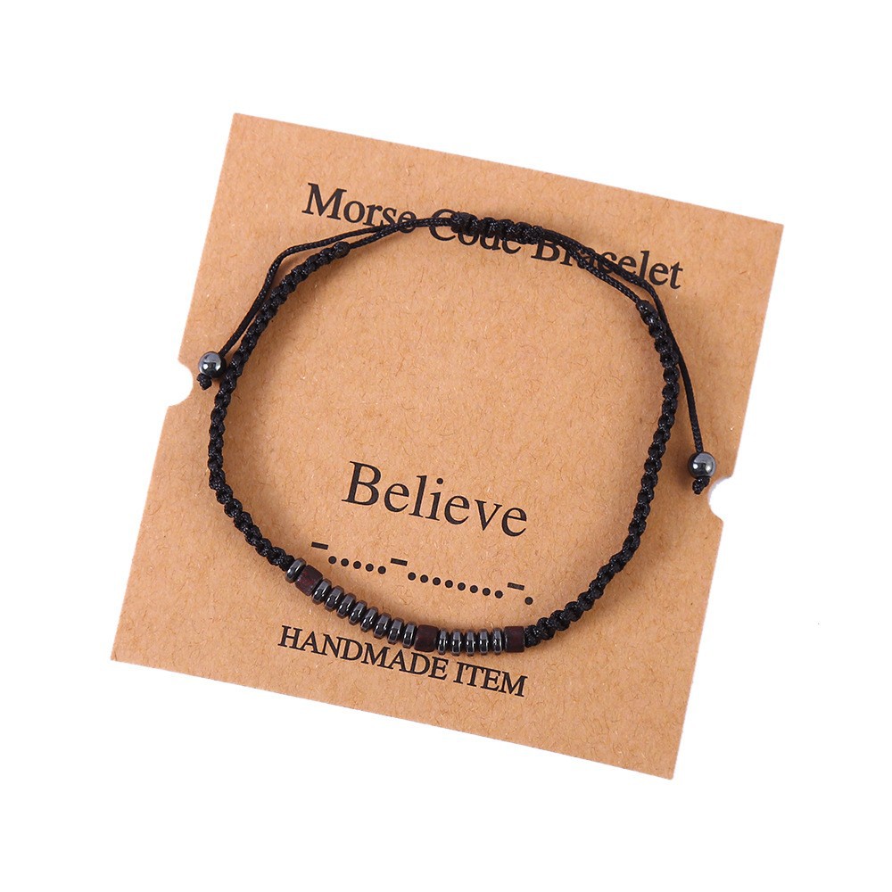 15g Weight Iron Stone Pendant Material Drawstring Bracelets Classification rope Chain Material 1 Piece Quantity Holiday, Daily Occasion rope, Iron Stone Material Geometric Pattern Unisex Gender Beaded, Braid Design Classic Style Style Classic Style Geometric Rope Iron Stone Wholesale Drawstring Bracelets 7