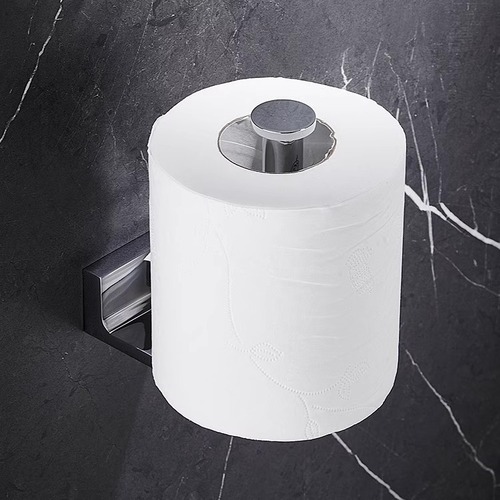 All-Copper Vertical Tissue Holder Bathroom Spare Toilet Paper Holder Hotel Bathroom Luxury Creative Wall-Mounted Toilet Paper Roll Holder