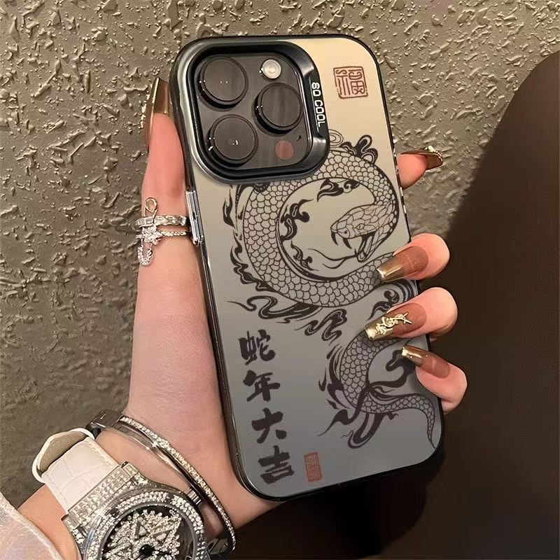 Nueva carcasa de gas para iPhone 16 funda para teléfono móvil Apple 15promax/14pro anti-caída 13pro1 2/11