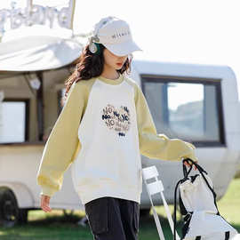 女童秋装卫衣2026新款儿童中大童秋衣上衣长袖t恤女童春秋装女孩