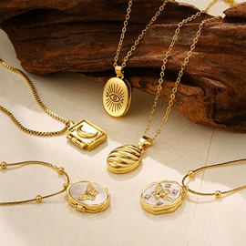 耳钉;耳环;项链