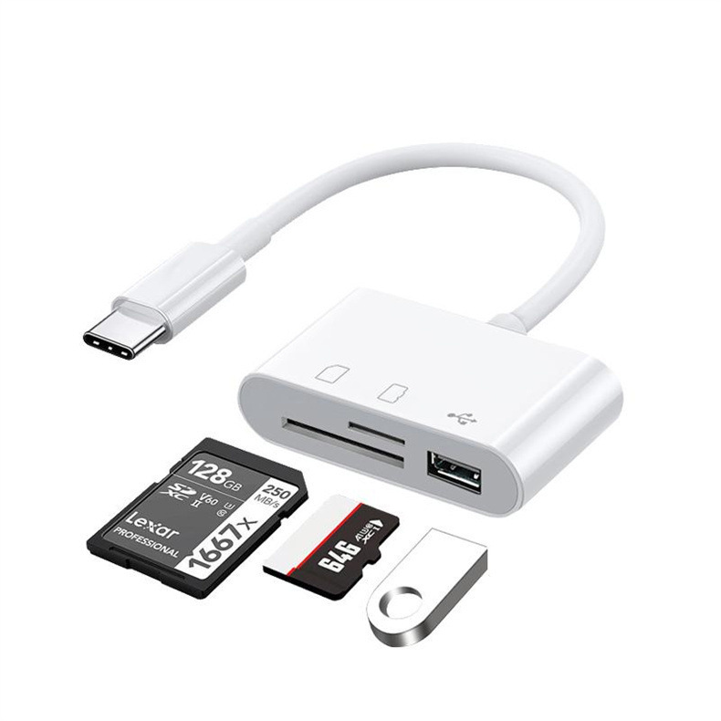 For Apple Lightning to SD conversion line Android Type-c phone SD camera ipad card reader For Apple Lightning to SD conversion line Android Type-c phone SD camera ipad card reader