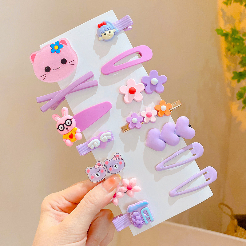 10 juegos de 14 piezas para gatos morados