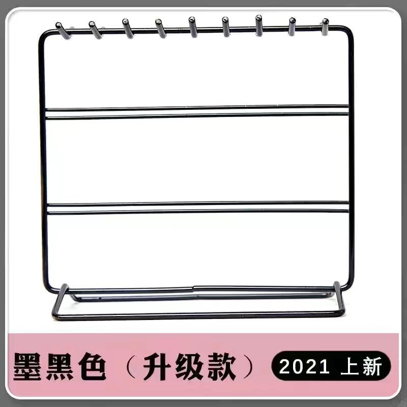 검은색 귀걸이 스탠드