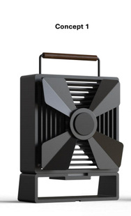 Outlet fireplace fan temperature difference power generation high temperature heat energy fan outdoor ice fishing heating stove no electric smart fan