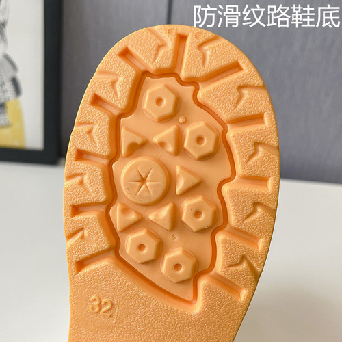 Ai Yaoyu children's rain boots non-slip environmentally friendly students waterproof shoes for toddlers, boys and middle-aged children cartoon rain boots to keep warm