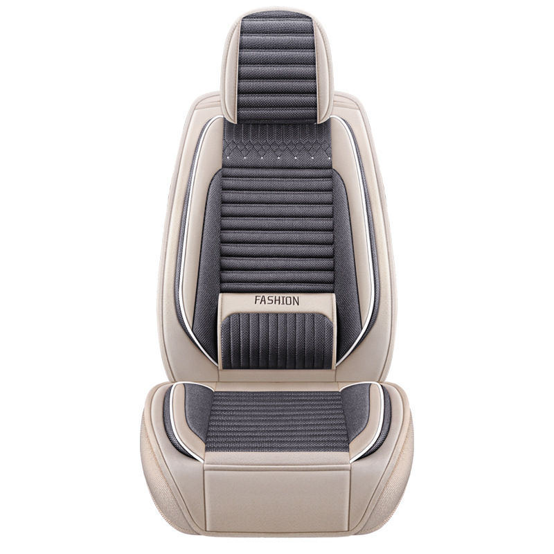 인테리어 린넨 소재 모든 것을 포함하는 고정 허리 시지 통 카시트 쿠션 아마존 국경 북미 공장 헤어 세대 직접 판매