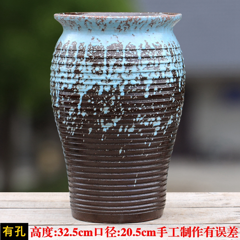 Pot de cerámica de gran altura, cerámica gruesa, planta suculenta, nueve talas de zorro, ciruela triangular, cerámica, maestra, maceta de flores blancas.