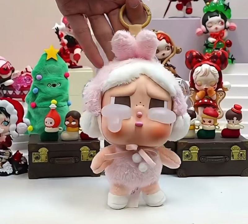 高品质拉布布.代前方高能马卡龙搪胶脸潮玩系列毛绒公仔盲盒包邮|undefined