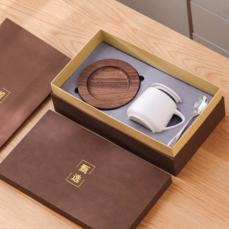 Taza de cerámica original Taza de café Taza de marca Taza de agua creativa Taza de agua con taza de nuez con taza de cocina