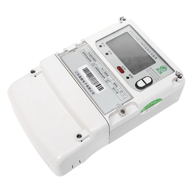 Стандартный трехфазный интеллектуальный счетчик активной энергии с интерфейсом RS485, с функцией удаленной оплаты и управления, включает систему мониторинга потребления энергии.