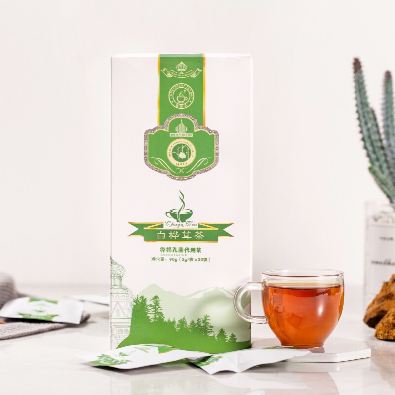 Zidelov Chaga Tea 30 Packs Russian Chaga Tea Bags Chaga Mushroom Tea OEM Custom Processing Zidelov Chaga Tea 30 Packs Russian Chaga Tea Bags Chaga Mushroom Tea OEM Custom Processing