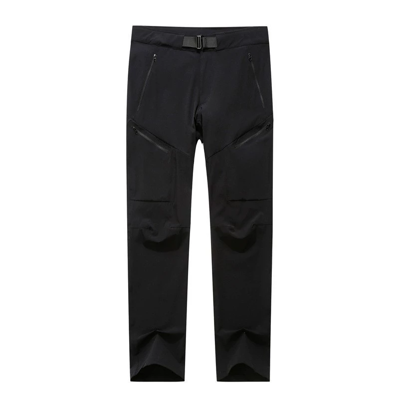 Summer travel silk quick dry thin climbing elastic breathable sports trousers for leisure