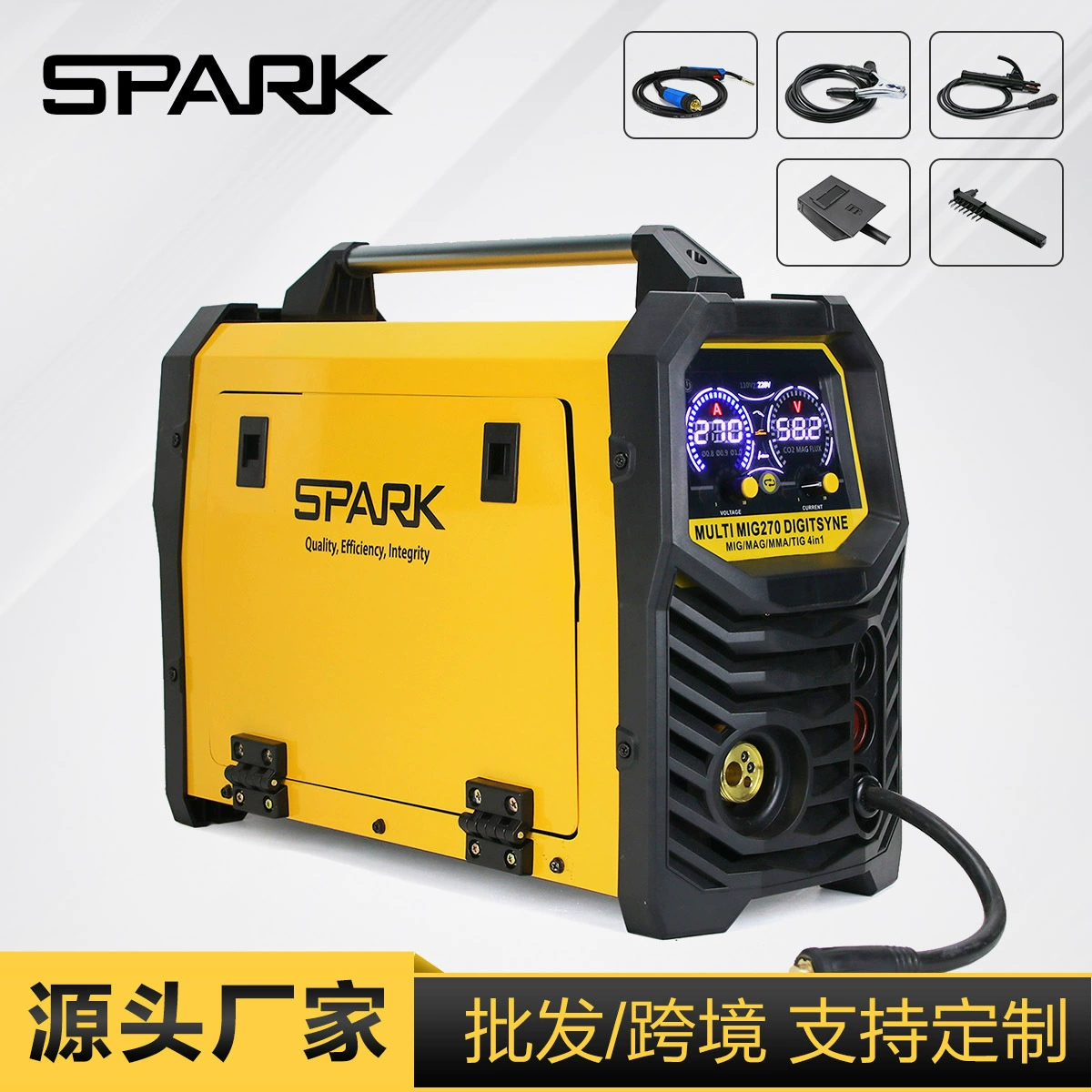 Трансграничный поиск SPARK Бесгазовочный сварочный аргон-дуговый сварочный аппарат без газа 220V/110V Двойное напряжение