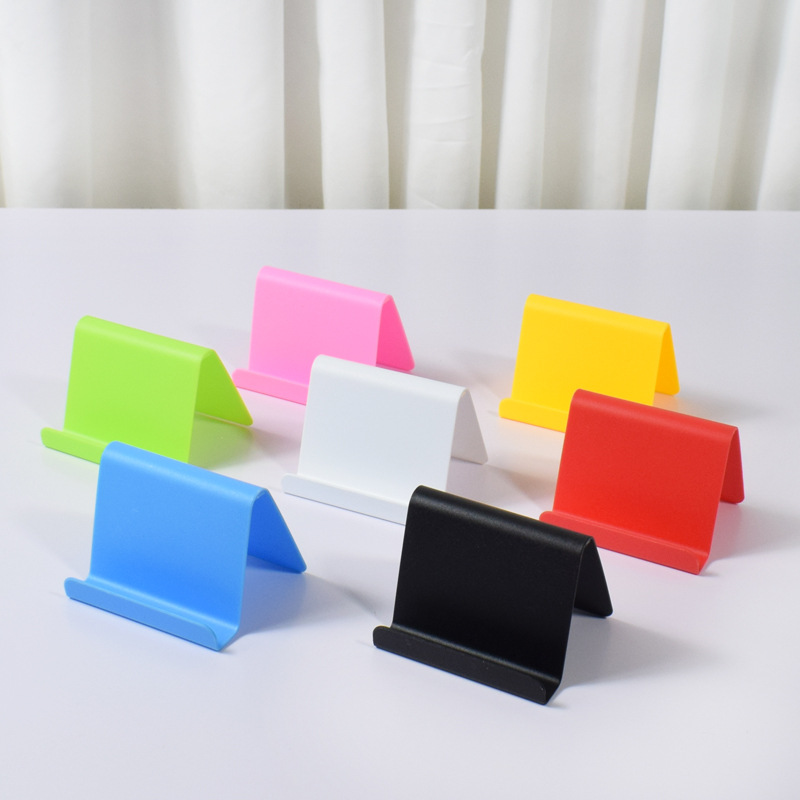 Plastic Mobile Phone Holder, Small Gifts for Desktop, Simple Gifts for Desktop, Small Support Stand for Lazy People