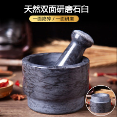 両面研磨器ニンニクの臼の石をつぶします。
