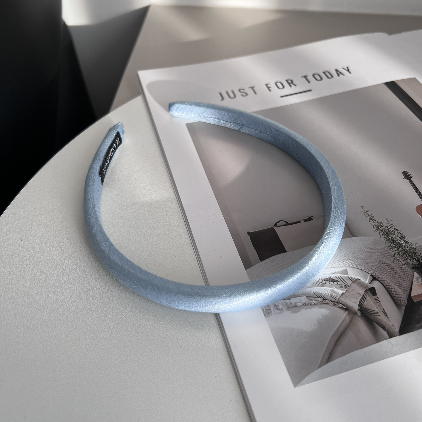 Exquisite Satin Headband For Women Solid Colour Minimalist Style_voghion.com