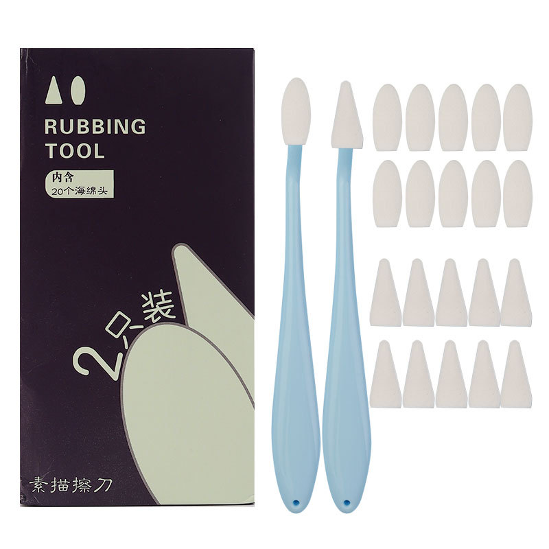 Weizhuang pincel de dibujo negro, detalles resaltados, lápiz de frotamiento, mar, pintura de estudiantes, papel de algodón, pincel, estudiante de arte