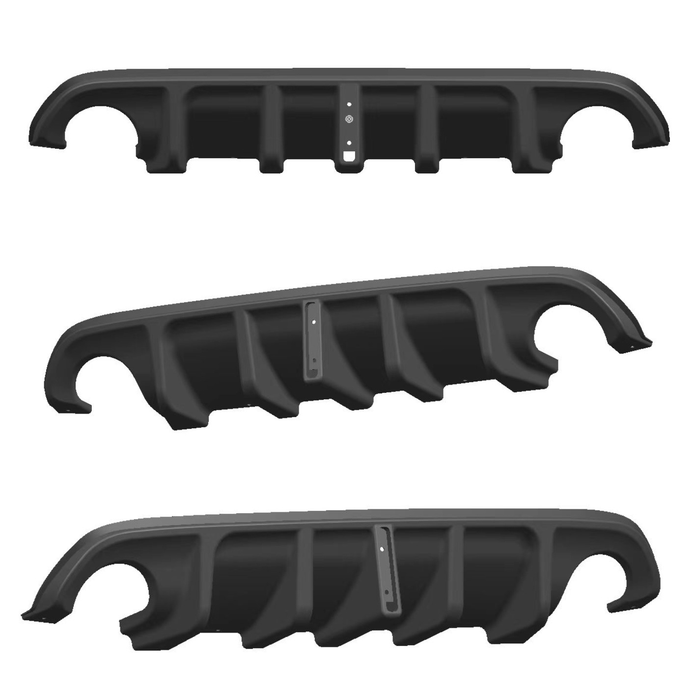 Suitable for 14-17 Q50L Modified Rear Lip with Lights or Without Lights, Rear Lip Spoiler