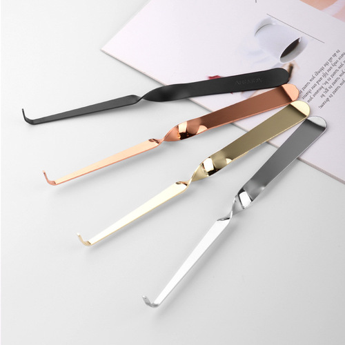 Creative stainless steel candle twist hook wire candle holder candle extinguisher manufacturer candle accessories candle tools wholesale