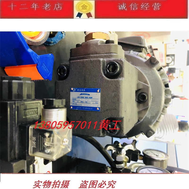 台湾捷佳液压JIEJIA叶片泵PV2R2-65-FR PV2R2-70-FR PV2R2-79-FR