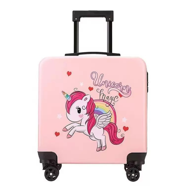 Square fuchsia pony