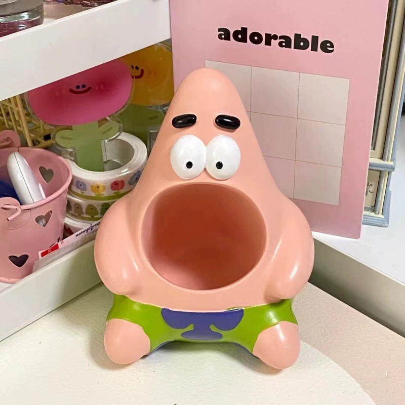 Qimi детский милый мультяшный держатель для ручек, студенческий красивый настольный многофункциональный держатель для кистей для макияжа