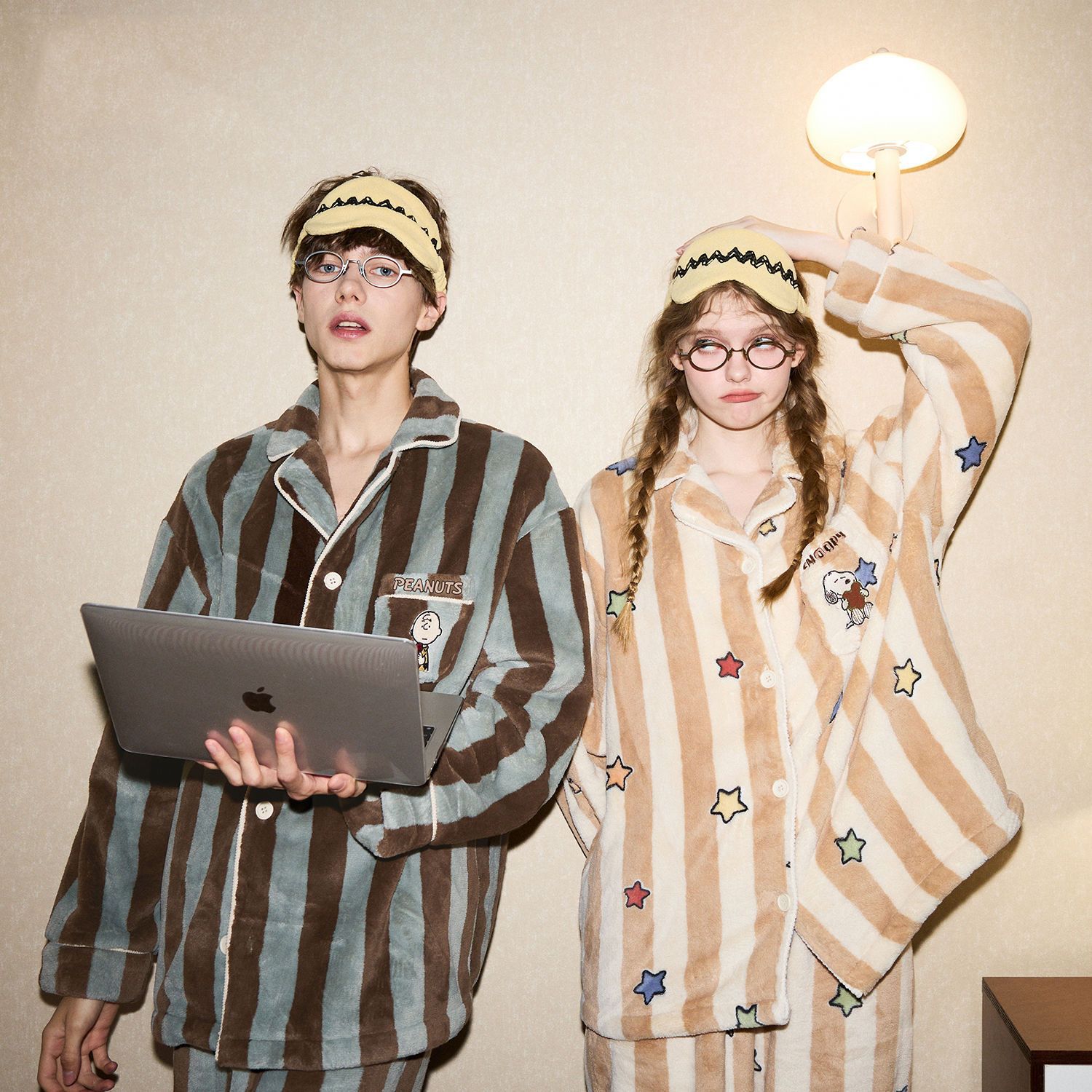 Autumn and Winter Couple Pajamas Women's Coral Velvet Thickeneded Long-Sleeved 2025 New Men's Wearable Home Clothes Set