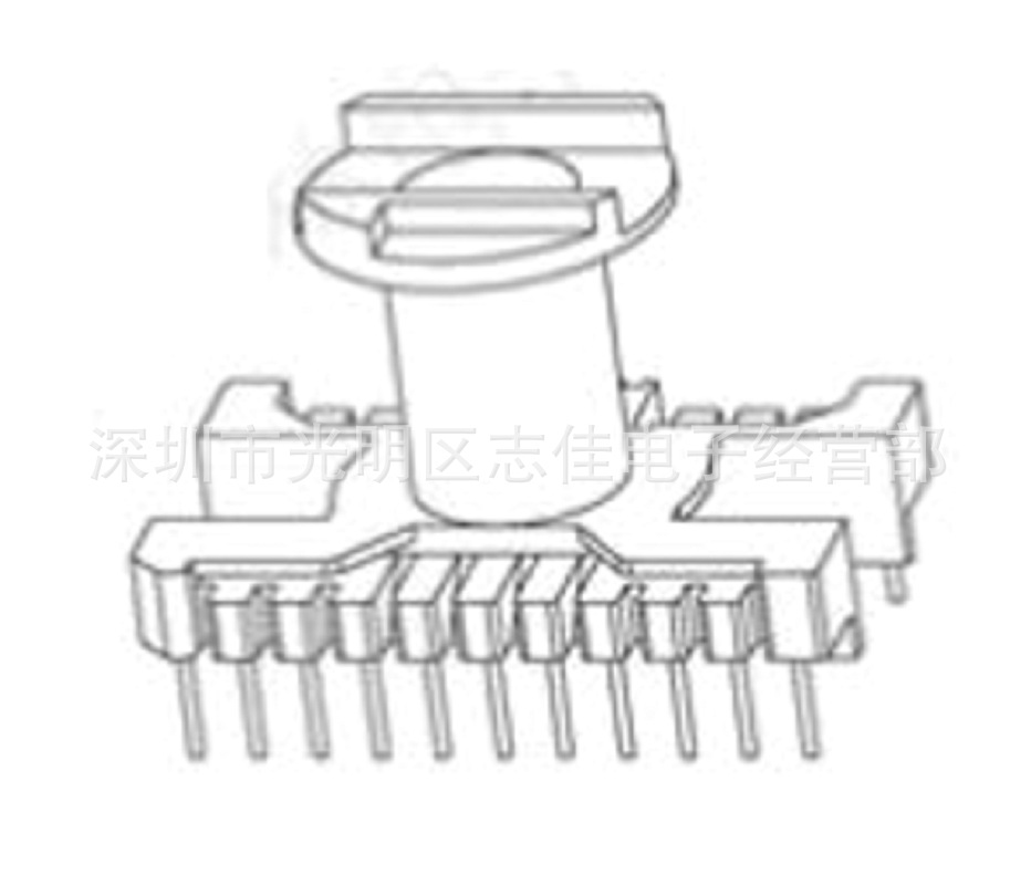 ER35变压器骨架 ER35电源骨架立式11+11针骨架