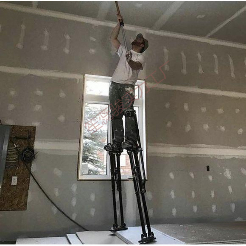 工厂行走工人直销脚架高跷铝合金木工高跷调节装修移动道具|undefined
