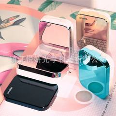 Keda New 1712 Two Pair Set Colored Contact Lens Case and Holder, Contact Lens Care Box, Water Box, Storage Box, Wholesale