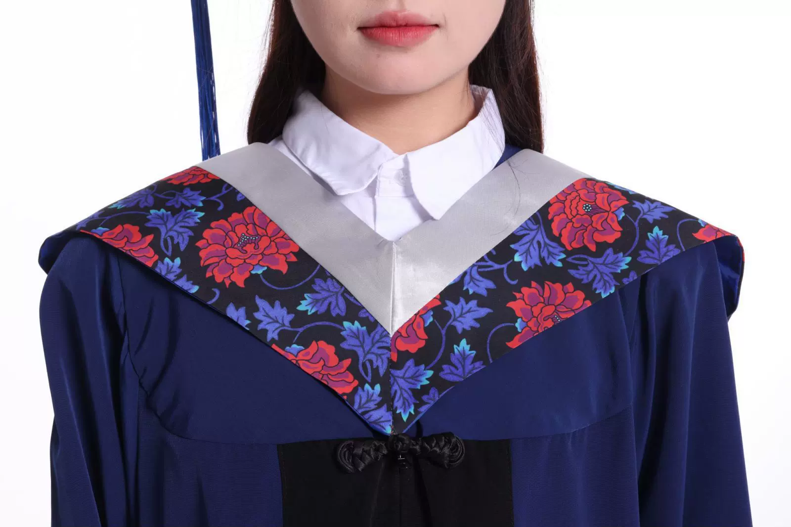 垂布绶带学士服博士服披肩垂布领子 大学生学位服披肩配件 配饰