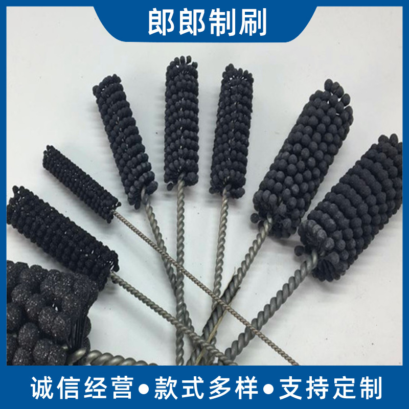 碳化硅带杆 球头刷 内孔抛光刷 研磨刷厂家供应