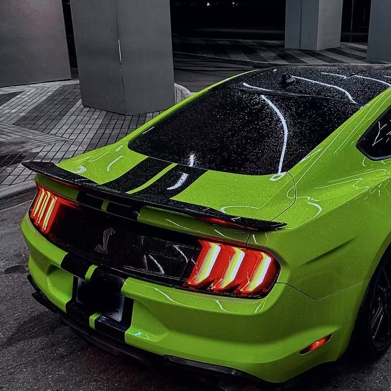 Suitable for Ford Mustang Mustang15-23 GT modified large tail GT500 non-perforated rear spoiler