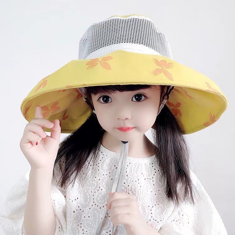 With bow, yellow, windproof